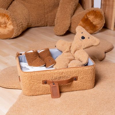 Childhome Mini Traveller Kinderkoffer Teddy Brown Childhome Mini Traveller Kinderkoffer Teddy Brown