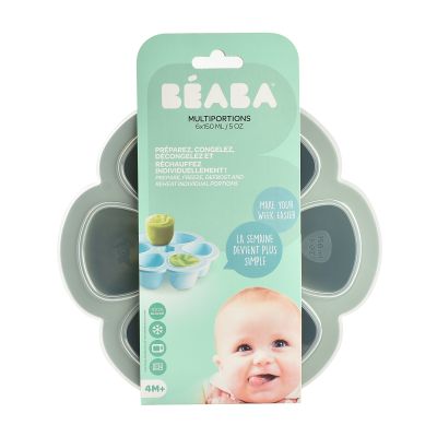 Béaba Multi Portion 6x150ml Groen Béaba Multi Portion 6x150ml Groen
