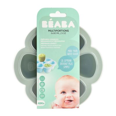 Béaba Multi Portion 6x90ml Groen Béaba Multi Portion 6x90ml Groen