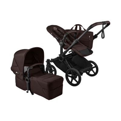 Bugaboo Donkey 6 Renew Double Essentiële Bundel Duowagen - Cocoa Brown Bugaboo Donkey 6 Renew Double Essentiële Bundel Duowagen - Cocoa Brown