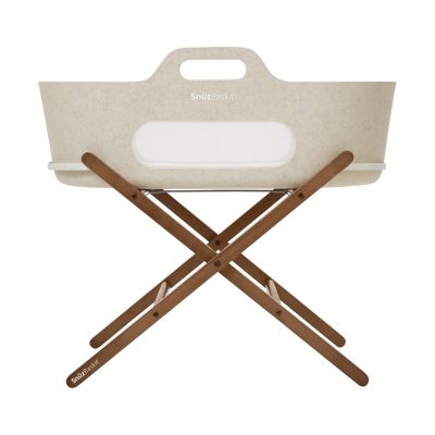 Snuz SnüzBaskit Moses Basket + Stand Set - Barley/Walnut Snuz SnüzBaskit Moses Basket + Stand Set - Barley/Walnut