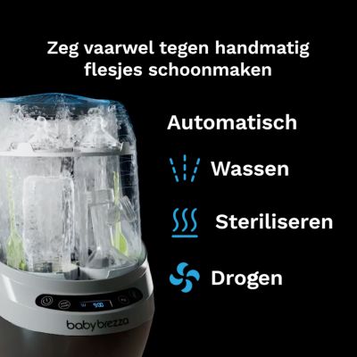 Baby Brezza Bottle Washer Pro - Black / White Baby Brezza Bottle Washer Pro - Black / White