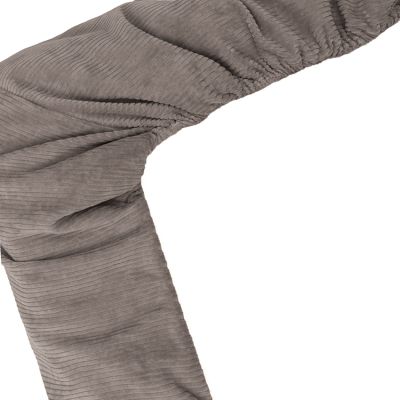 Witlof For Kids Velvet Rib Ledikantdeken - 60 x 120 cm - Warm Grey Witlof For Kids Velvet Rib Ledikantdeken - 60 x 120 cm - Warm Grey