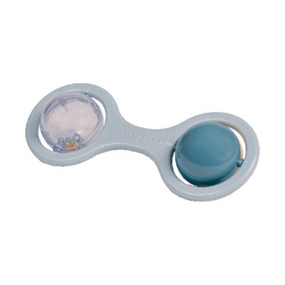 Little Dutch Rammelaar Bal Blauw Little Dutch Rammelaar Bal Blauw