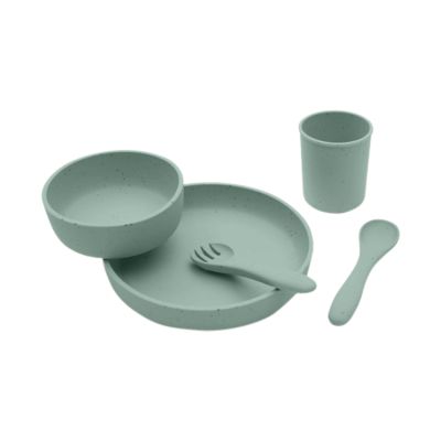 Kikkaboo Eetset - 5 Delig - Platina Siliconen