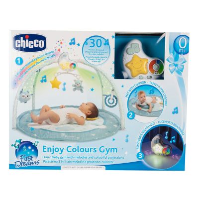 Chicco Baby Gym Kleurenplezier - Blauw Chicco Baby Gym Kleurenplezier - Blauw
