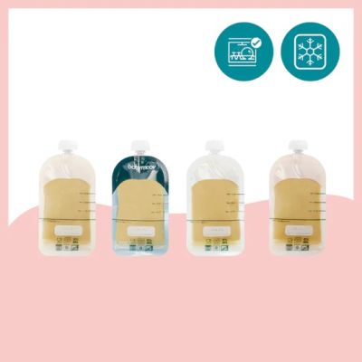 Babymoov Herbruikbare Drinkzakjes ISY Pouches (20Stuks) Babymoov Herbruikbare Drinkzakjes ISY Pouches (20Stuks)