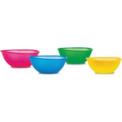 Nûby Kommetjes Set 360ml 6mnd+ 4stuks