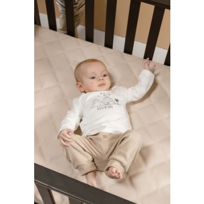 Ralph Boyer Boxmatras Leer Beige