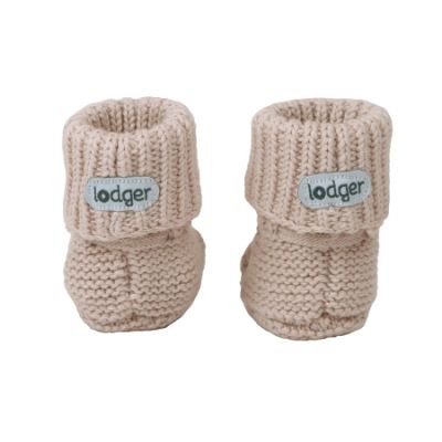 Lodger Slipper Knit Birch 0-6mnd 0-6 maanden Lodger Slipper Knit Birch 0-6mnd 0-6 maanden