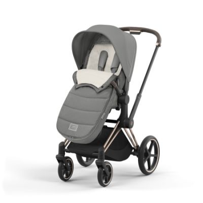 Cybex Platinum Footmuff Mirage Grey - Dark Grey Cybex Platinum Footmuff Mirage Grey - Dark Grey