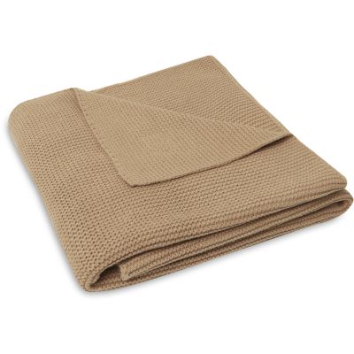 Jollein Wiegdeken Basic Knit Biscuit 75 x 100 cm