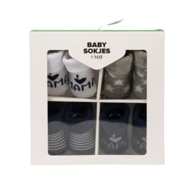 BD Collection Sokjes 4-Pack Multi Navy BD Collection Sokjes 4-Pack Multi Navy