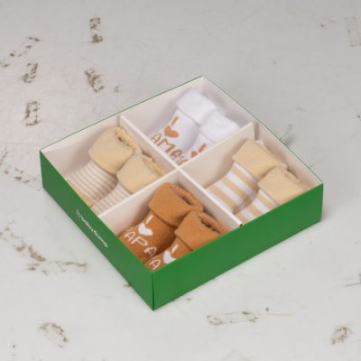 BD Collection Sokjes 4-Pack Multi Sand BD Collection Sokjes 4-Pack Multi Sand