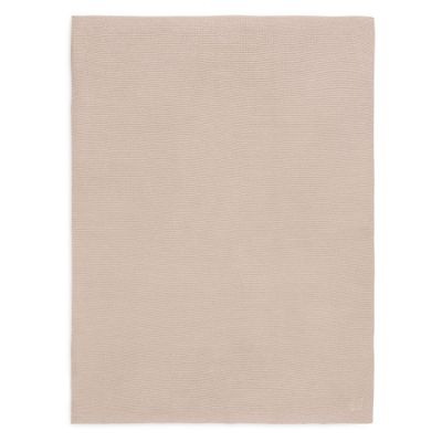 Jollein Basic Knit Ledikantdeken - 100 x 150 cm - Wild Rose Jollein Basic Knit Ledikantdeken - 100 x 150 cm - Wild Rose