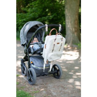 Childhome Verzorgingsrugzak Family Club Signature Ecru Childhome Verzorgingsrugzak Family Club Signature Ecru