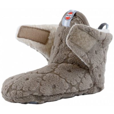 Lodger Slipper Folklore Fleece Buffalo 12-18mnd




