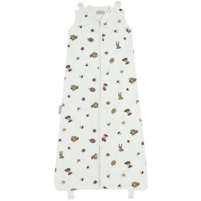 Meyco Slaapzak 4-Seizoenen Forest Animals Sand One Size 
