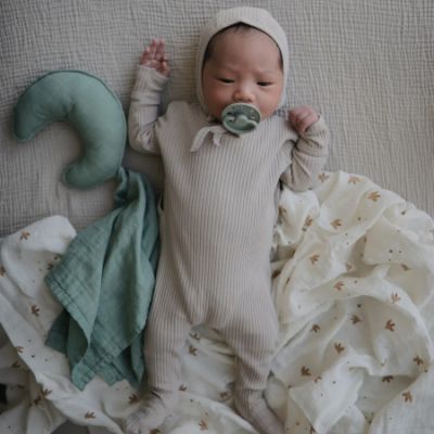 Mushie Swaddle Sparrow 120 x 120 cm Mushie Swaddle Sparrow 120 x 120 cm
