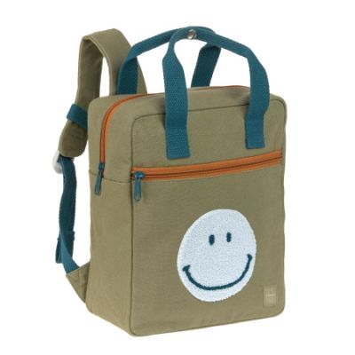 Lässig Little One &amp; Me Small Backpack Square - GOTS