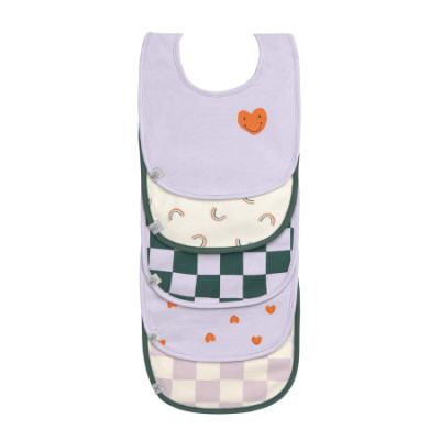 Lässig Slab Multi Pack Happy Rascals Heart Lavender 5-Pack