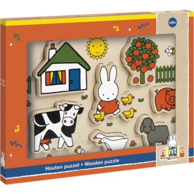 Bambolino Puzzel Hout Nijntje 12mnd+