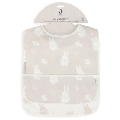 Jollein Slab Waterproof Miffy & Snuffy Nougat 2-Pack Jollein Slab Waterproof Miffy & Snuffy Nougat 2-Pack