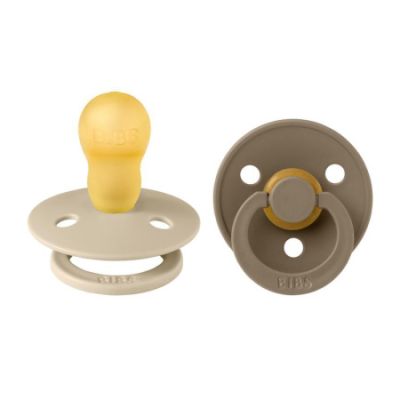 BiBs Fopspeen - Rond - 2 Stuks