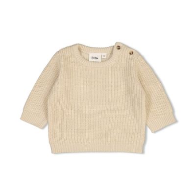 Feetje Sweater Gebreid The Magic is in You Creme