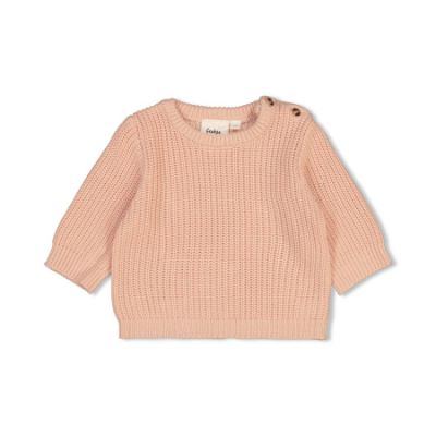 Feetje Sweater Gebreid The Magic is in You Roze 56 Feetje Sweater Gebreid The Magic is in You Roze 56