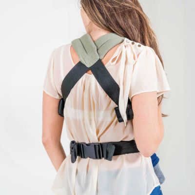 ByKay Click Carrier Classic Draagzak - Linnen - Hunter Green ByKay Click Carrier Classic Draagzak - Linnen - Hunter Green