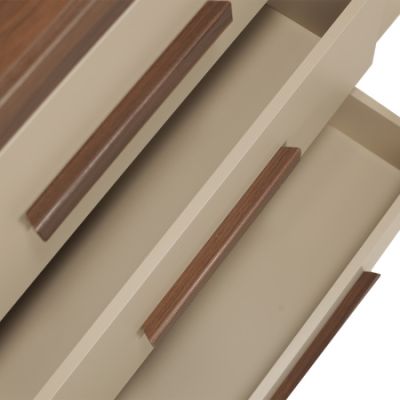 Interbaby Commode 3 Laden / 1 Deur Pebble Interbaby Commode 3 Laden / 1 Deur Pebble