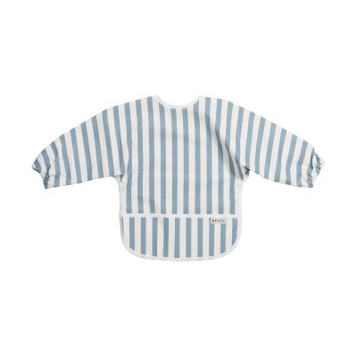 Meyco Mouwslab - Fat Stripe - Jeans Blue - 1-pack