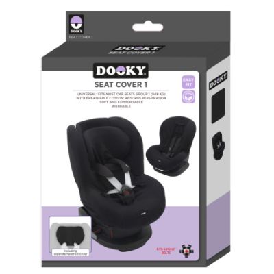Dooky Seat Cover 1+ Black Uni
Dooky Seat Cover 1+ Black Uni