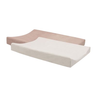 Jollein Aankleedkussenhoes Badstof 50 x 70cm - 2 Stuks