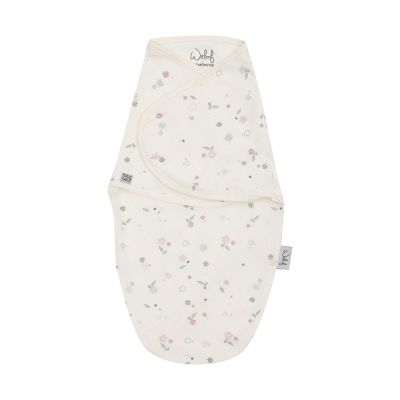 Witlof For Kids Vintage Flowers Omslagslaapzak - 0-3 Maanden