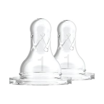 Dr. Brown's Flesspeen Standaard Hals Fase 1 2-Pack