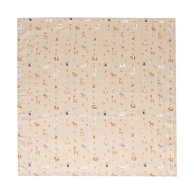 Bebe-Jou Steppe Hydrofiel Doek -70x70 cm - 3 Stuks Bebe-Jou Steppe Hydrofiel Doek -70x70 cm - 3 Stuks