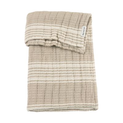 Meyco Ledikantdeken - Hydrofiel Jacquard Stripe