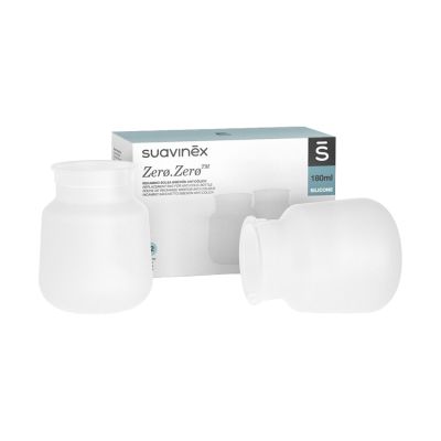 Suavinex Zero Zero Vervangende Anti-Koliek Fles Zakjes - 180ml Suavinex Zero Zero Vervangende Anti-Koliek Fles Zakjes - 180ml