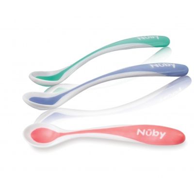 Nûby Thermo Lepeltje 4mnd+ (2 stuks)