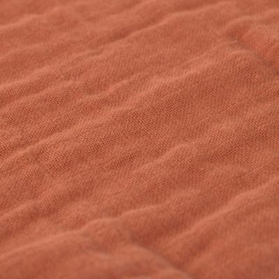 Pink/Milky/Rust Swaddle & Burp Blanket L Pink/Milky/Rust 85 x 85 cm Pink/Milky/Rust Swaddle & Burp Blanket L Pink/Milky/Rust 85 x 85 cm