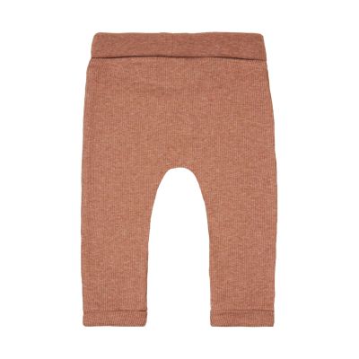 Noppies Broek Rib Naura Cafe Au Lait Melange maat 62 Noppies Broek Rib Naura Cafe Au Lait Melange maat 62