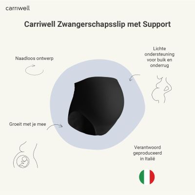 Carriwell Zwangerschapsslip Support Zwart M Carriwell Zwangerschapsslip Support Zwart M