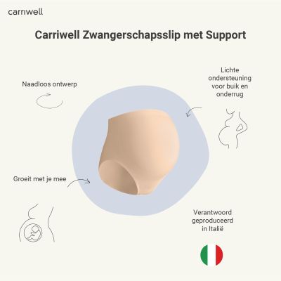 Carriwell Zwangerschapsslip met Support - Mt. S - Honey
