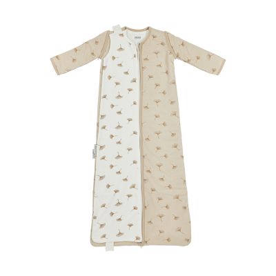Meyco Slaapzak 4-Seizoenen Deluxe - One Size - Jersey - Ginkgo - Soft Sand
