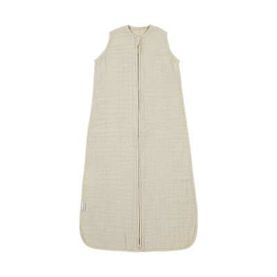 Meyco Baby Uni Zomerslaapzak - 60 cm - Pre-Washed Hydrofiel - Soft Sand Meyco Baby Uni Zomerslaapzak - 60 cm - Pre-Washed Hydrofiel - Soft Sand