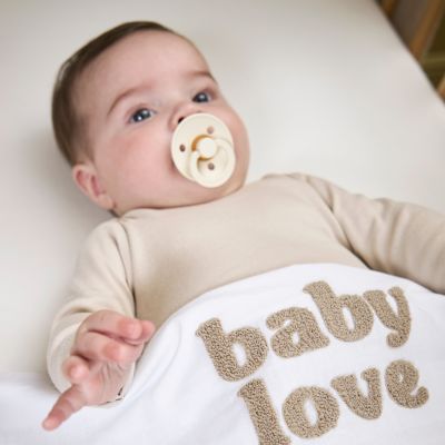 Meyco Baby Ledikantlaken Baby Love Sand Melange 100 x 150 cm Meyco Baby Ledikantlaken Baby Love Sand Melange 100 x 150 cm
