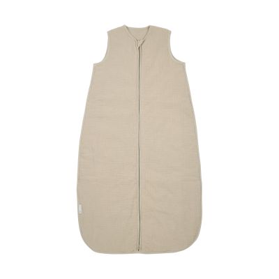 Meyco Baby Slaapzak Hydrofiel Gevoerd Uni Pre-Washed Sand 90 cm
