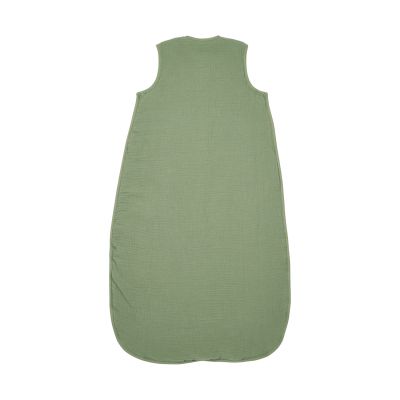 Meyco Baby Slaapzak Hydrofiel Gevoerd Uni Pre-Washed Olive Green 70 cm Meyco Baby Slaapzak Hydrofiel Gevoerd Uni Pre-Washed Olive Green 70 cm